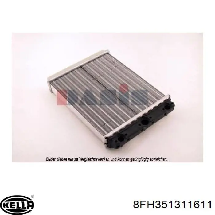 Comprar 0028353001 Mercedes Radiador calefacción
