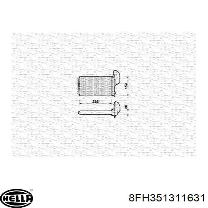 Radiador de calefacción Magneti Marelli 350218405000 precio, desde 17,97 EUR