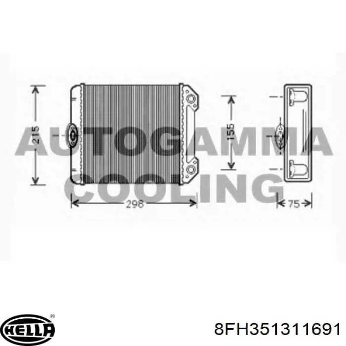 Calefactor Mercedes A0028355301