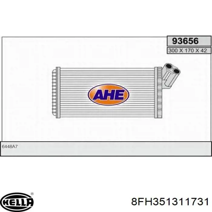 Comprar 9566944680 Peugeot/Citroen Radiador calefacción