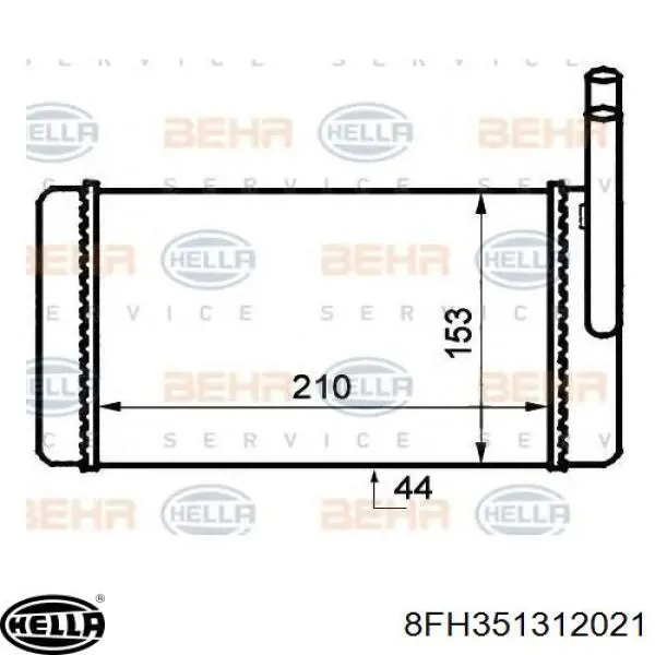 Comprar A220830026164 Mercedes Radiador calefacción