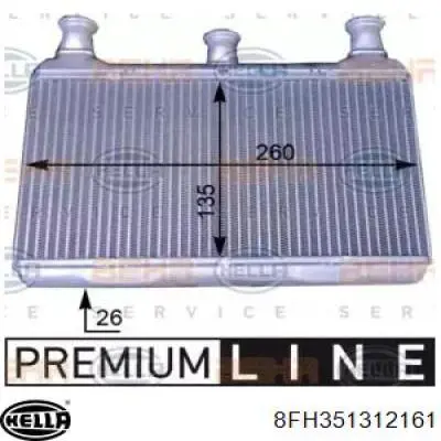 Comprar 8FH351312161 HELLA Radiador calefacción