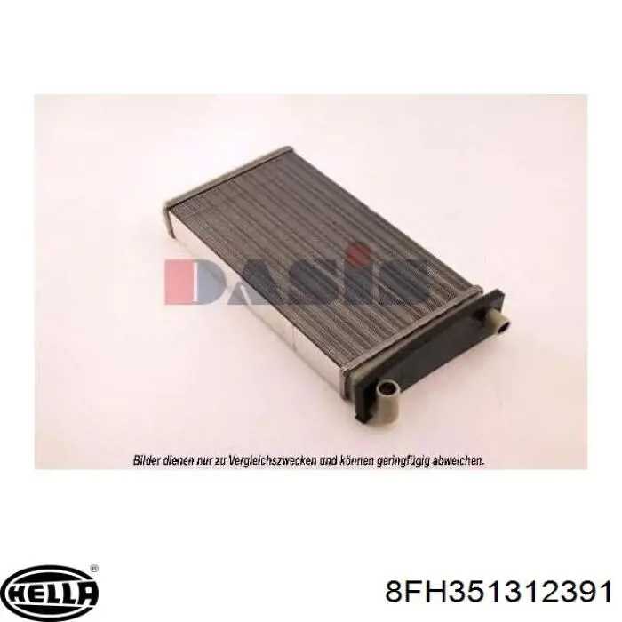 Radiador calefacción A0028356201 Mercedes