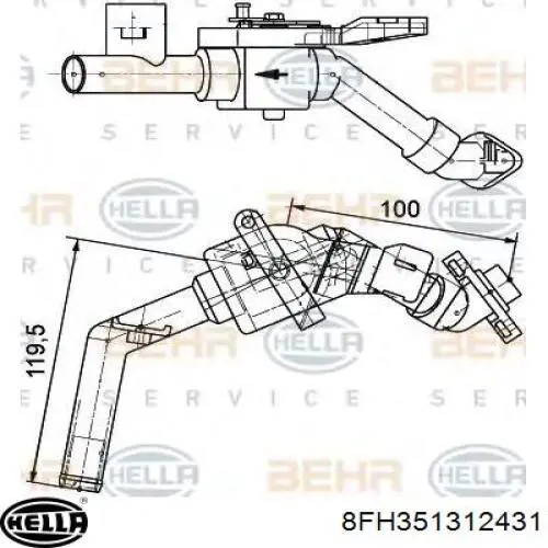 Comprar A0028352401 Mercedes Radiador calefacción