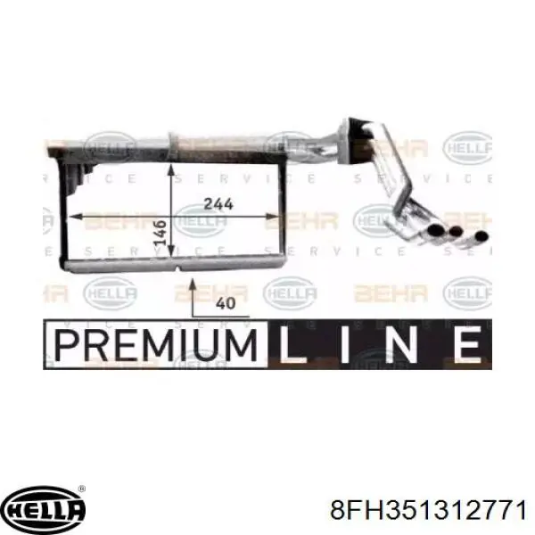 Radiador de calefacción Mahle Original AH137000P precio, desde 55,90 EUR