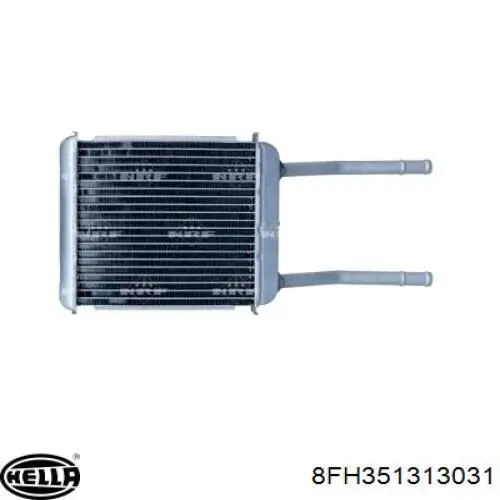 52488847 Opel radiador calefacción
