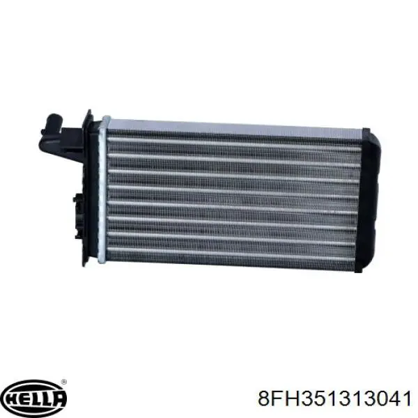 8FH351313041 HELLA radiador de calefacción