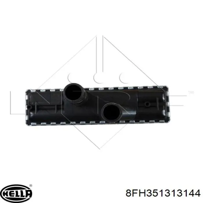 8FH351313144 HELLA radiador calefacción