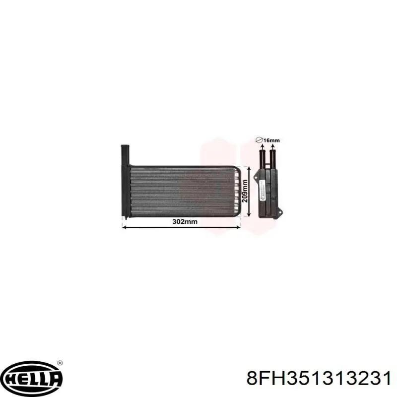 Comprar 71756 Nissens Radiador calefacción