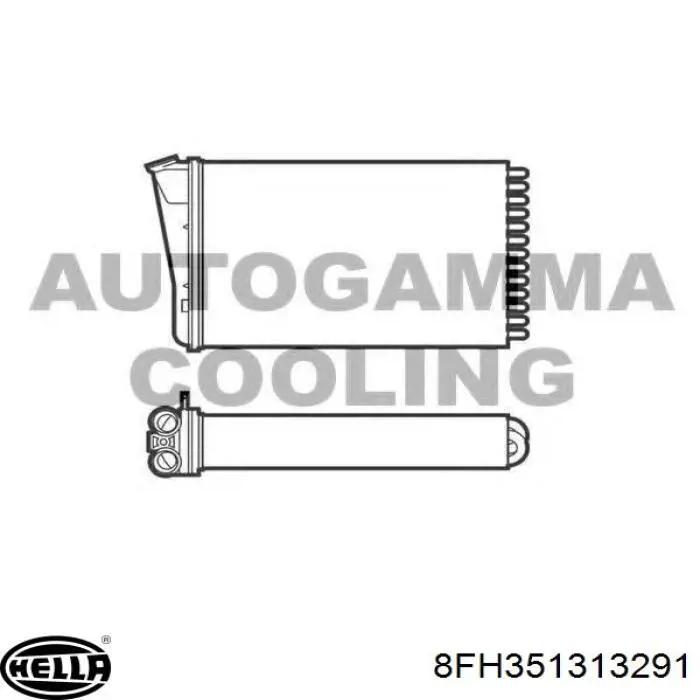 Comprar 1618026 Opel Radiador calefacción