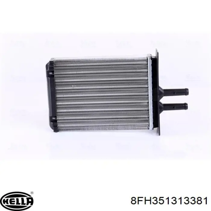 Radiador de calefacción para Fiat Punto (176C)