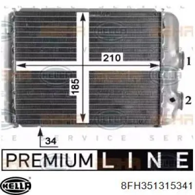 Comprar 52479236 General Motors Radiador calefacción