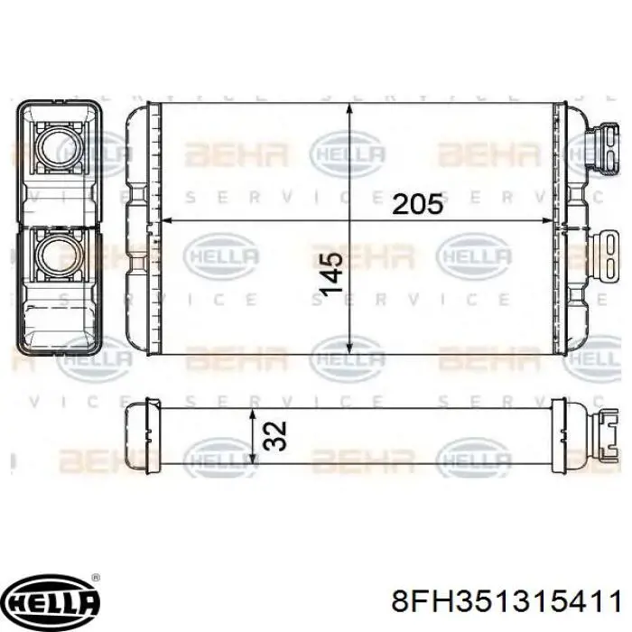 Polea de cigüeñal para Mercedes SLS (C197)