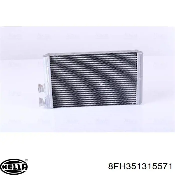 Radiador de calefacción para Citroen C5 (RD/X7)