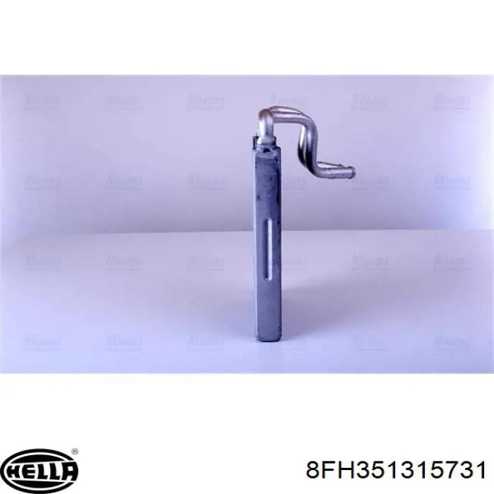 8FH351315731 HELLA Radiador interior