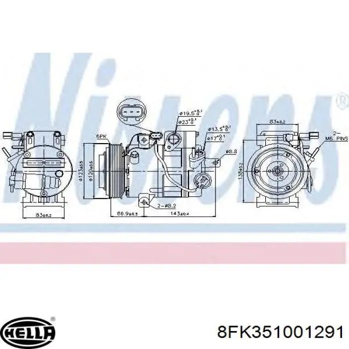 Compresor ac Hyundai/Kia F500NE9DB02 precio, desde 171,34 EUR