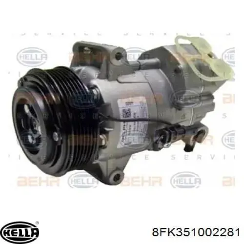 ACP180000P Mahle Original compresor de aire acondicionado