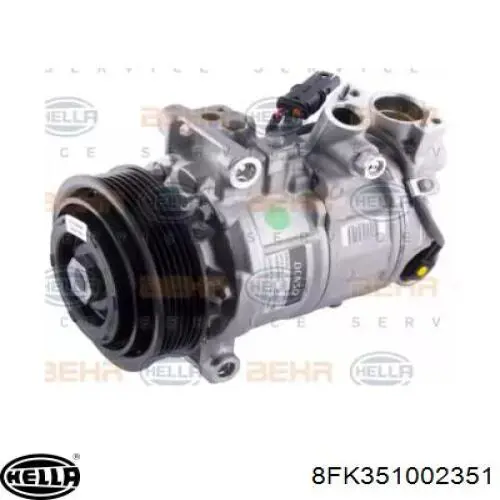 8FK351002351 HELLA compresor de aire acondicionado