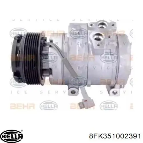 Compresor de aire acondicionado 73111AJ020 Subaru