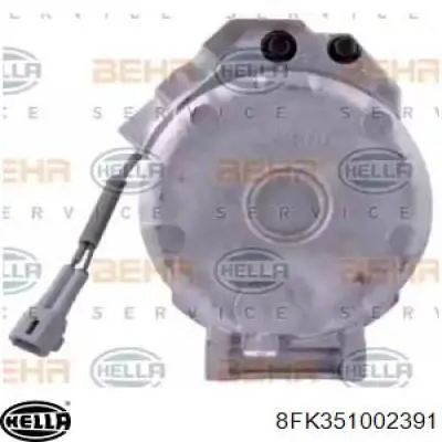 8FK351002-391 HELLA compresor de aire acondicionado