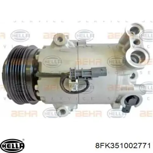 8FK351002771 HELLA compresor de aire acondicionado