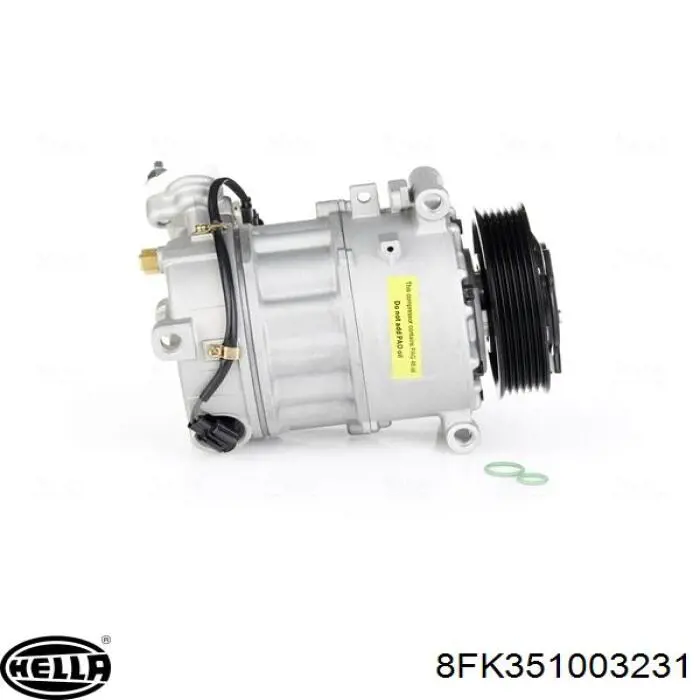 Compresor de aire acondicionado LR030218 Land Rover