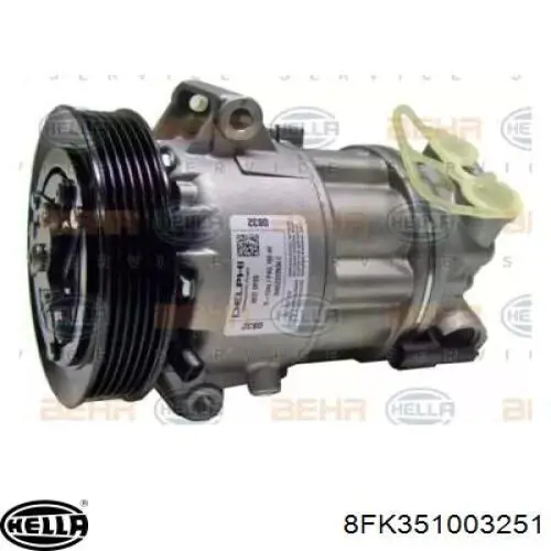 890057 Nissens Compresor climatizador