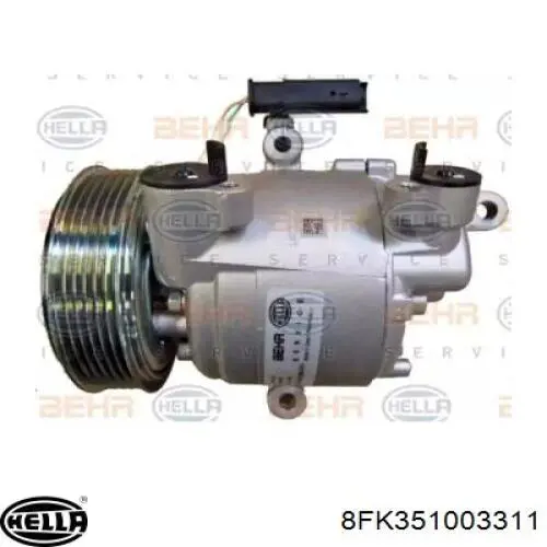 890649 Nissens Compresor climatizador