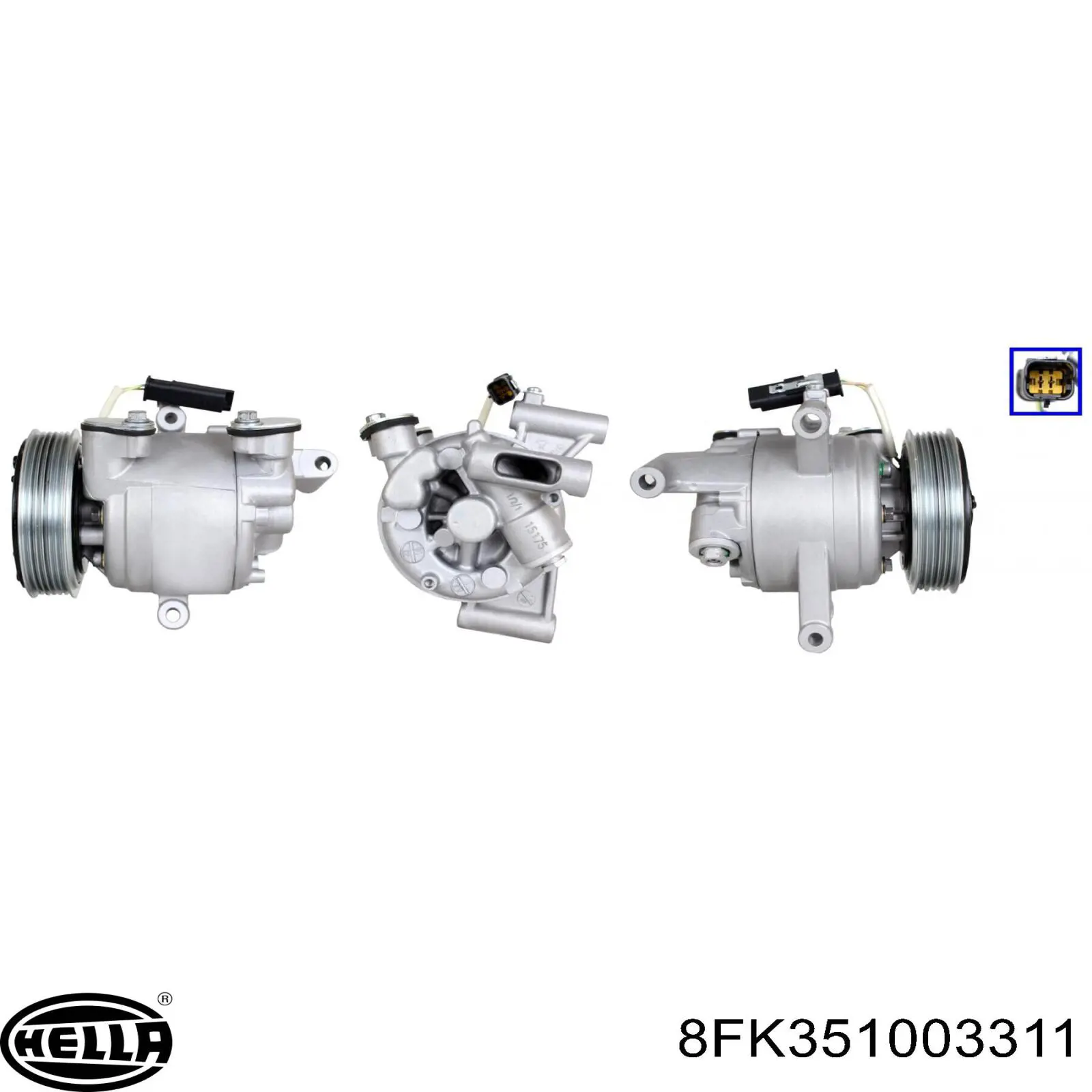 Compresor ac Nissens 890649 precio, desde 312,29 EUR