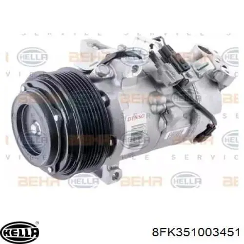 Compresor de aire acondicionado 6014KS2 Polcar
