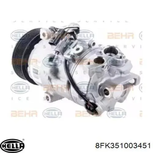 6014KS2 Polcar Compresor climatizador