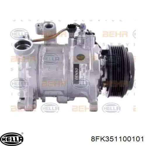 Compresor de aire acondicionado 4472603820 BMW
