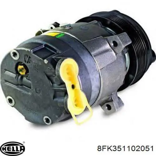 8FK351102051 HELLA compresor de aire acondicionado