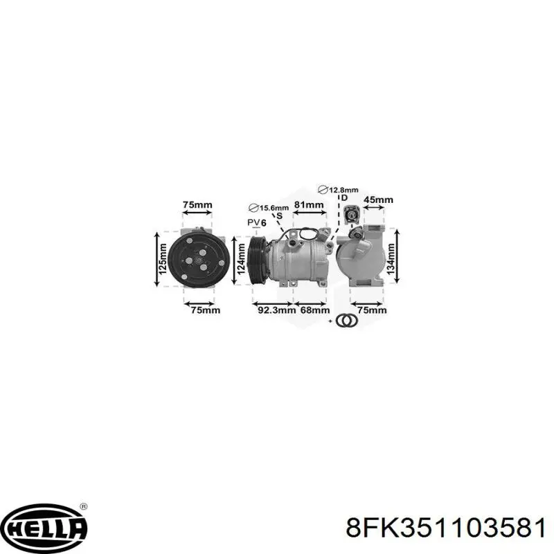 Compresor ac VALEO 559624 precio, desde 253,25 EUR