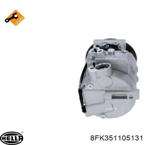 Compresor de ac Mercedes A0012308911