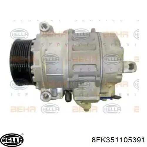 8FK351105391 HELLA compresor de aire acondicionado