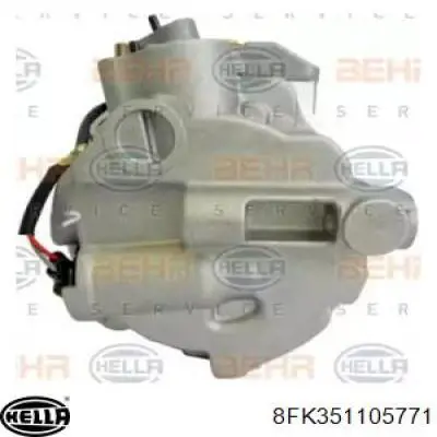 Compresor de ac Mercedes A0008303600