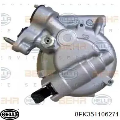 8FK351106271 HELLA compresor de aire acondicionado