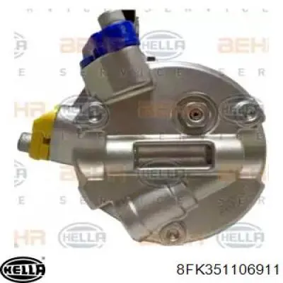 8FK351106911 HELLA compresor de aire acondicionado