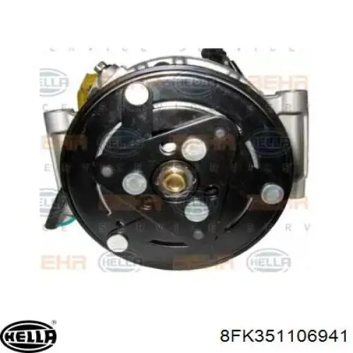 Compresor de ac Delphi CS20552