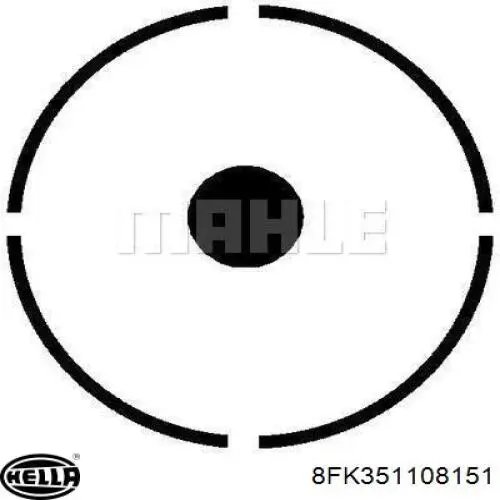 8FK351108151 HELLA compresor de aire acondicionado