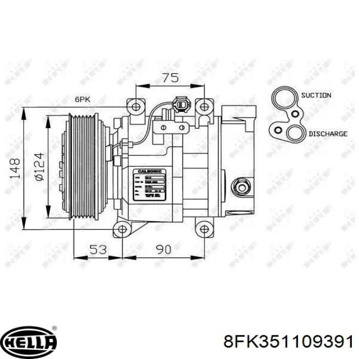 Compresor ac Recoficial RECSAC710410 precio, desde 787,59 EUR