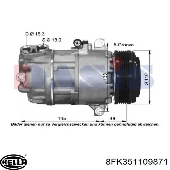 Compresor ac BMW 690564307 precio, desde 127,05 EUR