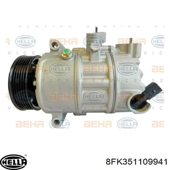 Compresor de aire acondicionado AKC200A083A Mitsubishi
