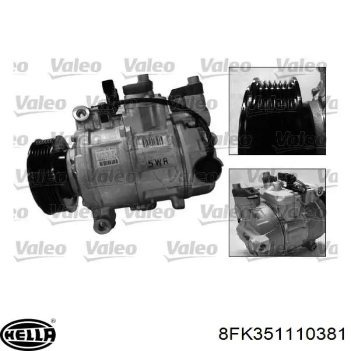 Comprar 134360 ACR Compresor de aire acondicionado coche