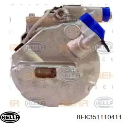 8FK351110411 HELLA compresor de aire acondicionado