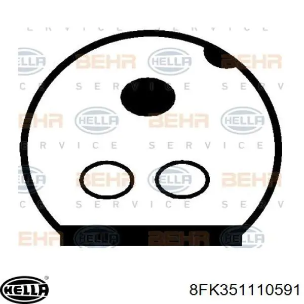 Compresor de aire acondicionado 64528385914 BMW