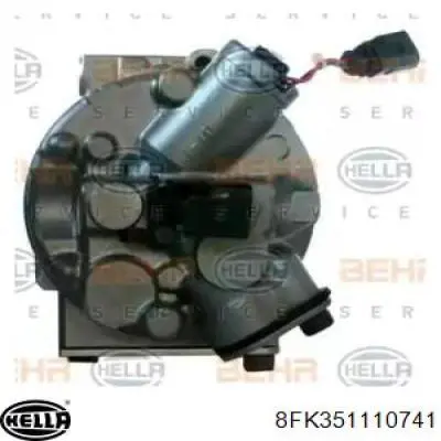 8FK351110741 HELLA compresor de aire acondicionado