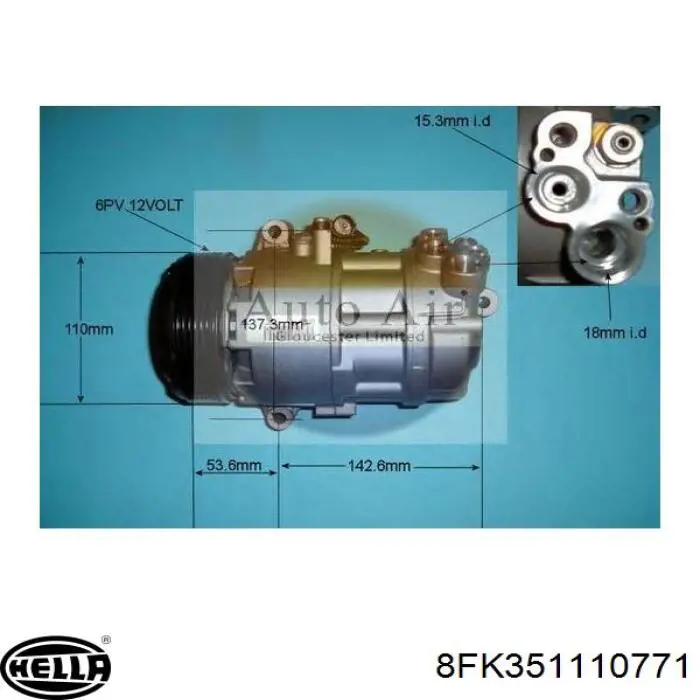 9175669 BMW Compresor climatizador