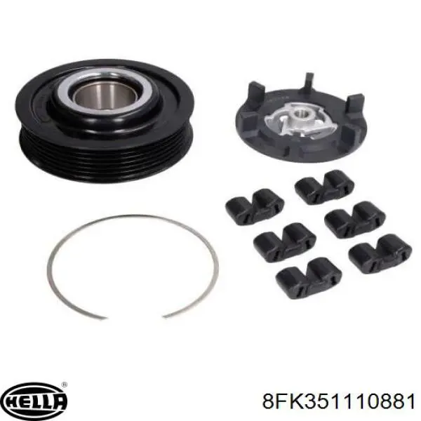 Compresor de aire acondicionado 20D6680 Eaclima